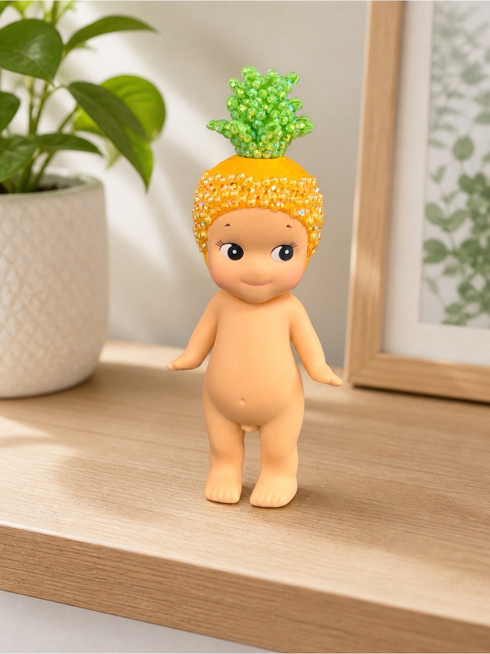 Pineapple sonny angel Doll - Yellow & Green